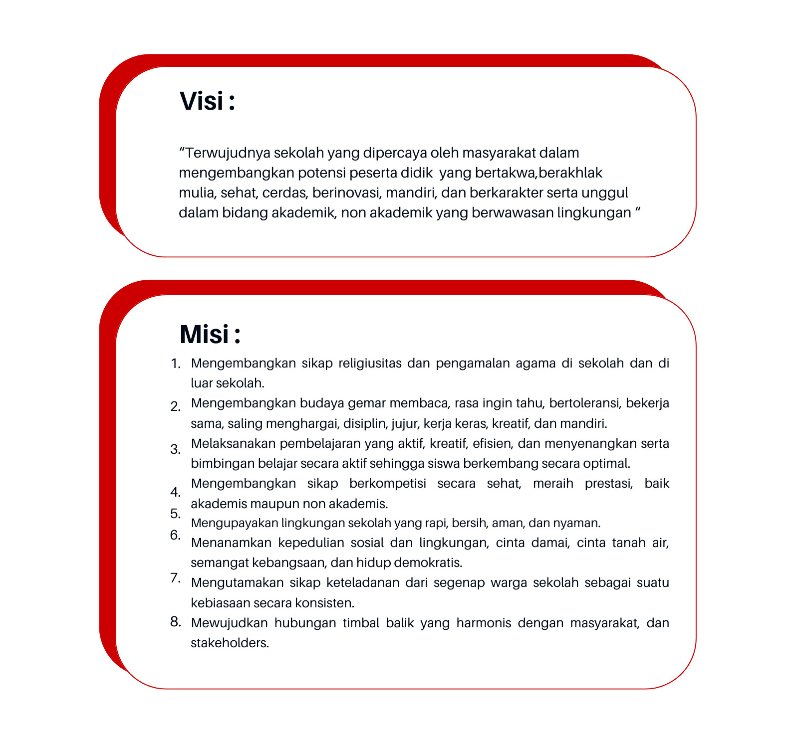 Visi Misi